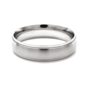Aranys Snubní prsteny z chirurgické oceli, Se zirkonem - v. 54 56187