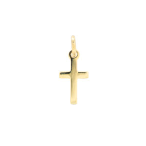 Aranys Zlatý hladký kříž 56361
