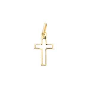Aranys Zlatý kříž s ozdobnou rytinou 56360