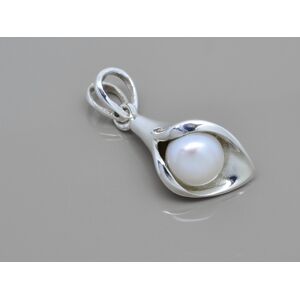 Aranys Stříbrný přívěsek perla bílá 00596