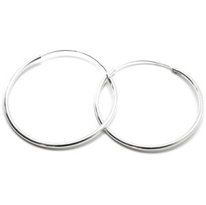 Aranys Stříbrné náušnice kroužky kulaté 7-25 mm, 14 mm 00645