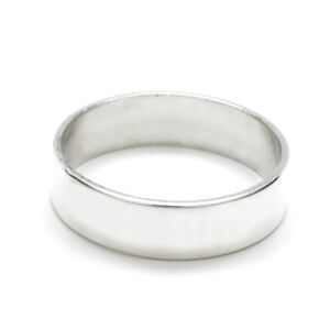 Aranys Stříbrný prsten snubní, hladký, 55 16816