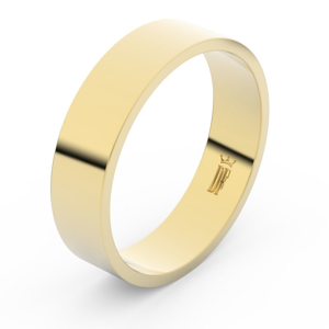 Zlatý snubní prsten FMR 1G55 ze žlutého zlata 47