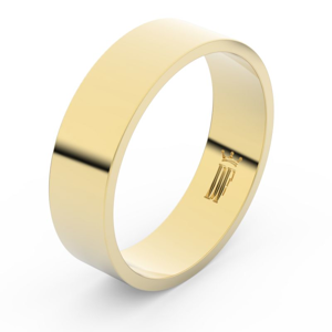 Zlatý snubní prsten FMR 1G60 ze žlutého zlata 47