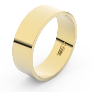 Zlatý snubní prsten FMR 1G70 ze žlutého zlata 54