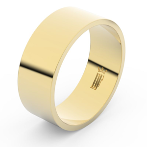 Zlatý snubní prsten FMR 1G80 ze žlutého zlata 47