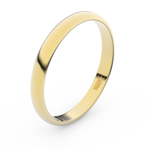 Zlatý snubní prsten FMR 2A30 ze žlutého zlata 46