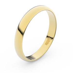 Zlatý snubní prsten FMR 2B35 ze žlutého zlata 50