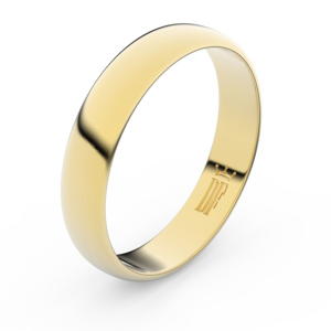 Zlatý snubní prsten FMR 2D45 ze žlutého zlata 62