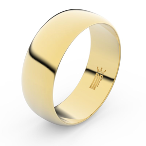 Zlatý snubní prsten FMR 3C75 ze žlutého zlata 51