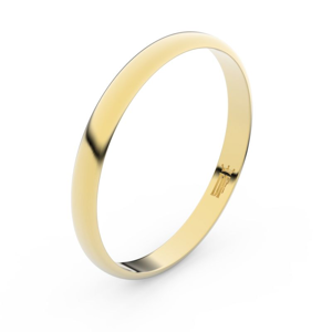Zlatý snubní prsten FMR 4G25 ze žlutého zlata 48