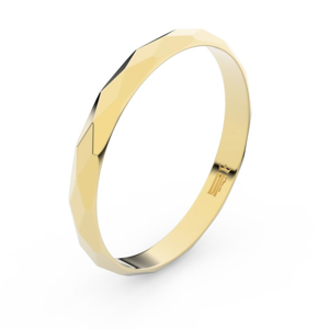 Zlatý snubní prsten FMR 8B30 ze žlutého zlata 46