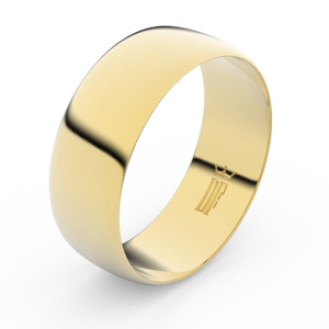 Zlatý snubní prsten FMR 9B80 ze žlutého zlata 48